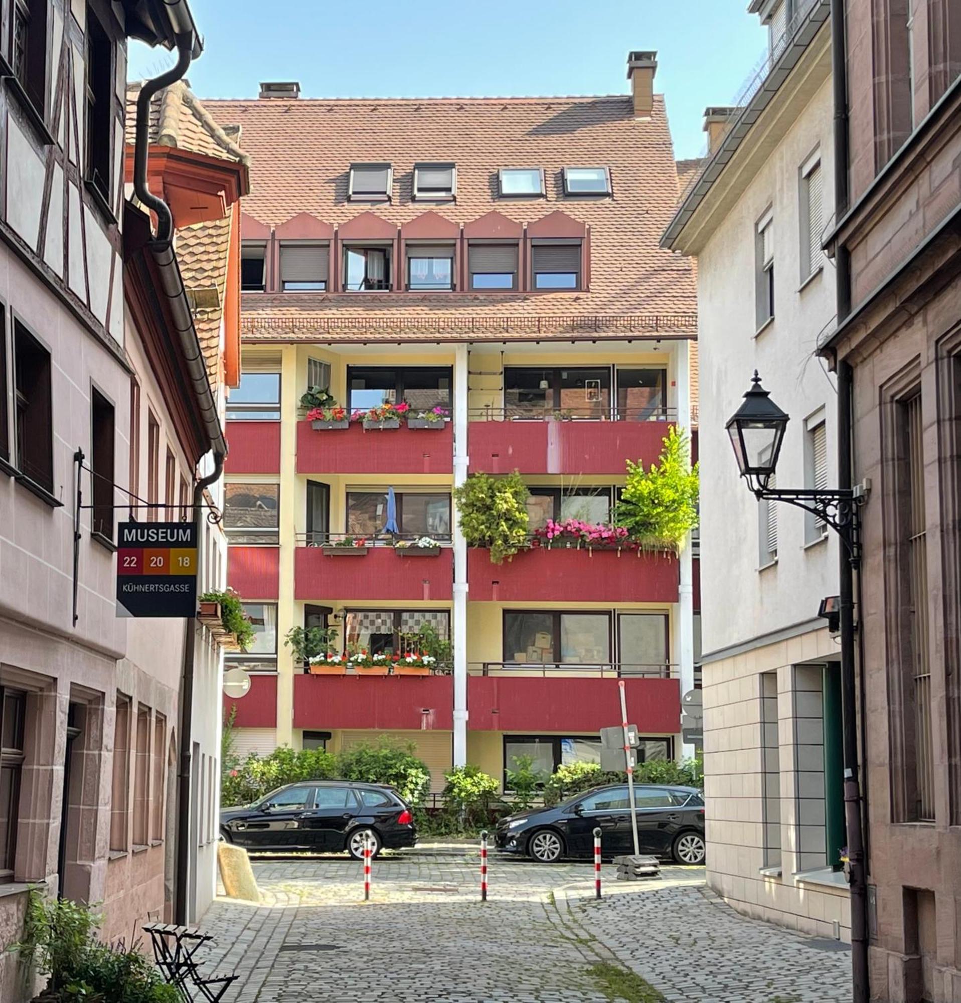 Altstadtoase An Der Marientormauer Nürnberg Exteriör bild